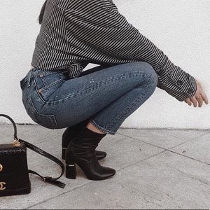 NWT Zara Trafaluc Striped Long Dolman Sleeve